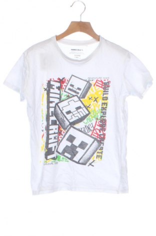 Kinder T-Shirt Sinsay, Größe 9-10y/ 140-146 cm, Farbe Weiß, Preis 8,03 €