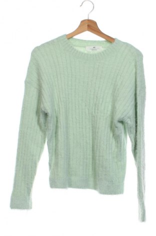 Kinderpullover H&M, Größe 9-10y/ 140-146 cm, Farbe Grün, Preis 6,99 €