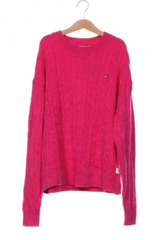 Pulover pentru copii Tommy Hilfiger, Mărime 15-18y/ 170-176 cm, Culoare Roz, Preț 156,99 Lei