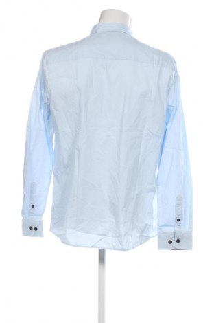 Ανδρικό πουκάμισο Delmao, Μέγεθος L, Χρώμα Μπλέ, Τιμή 13,99 €