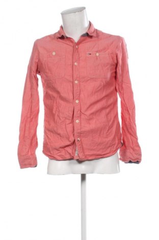 Herrenhemd Hilfiger Denim, Größe M, Farbe Rot, Preis € 17,99