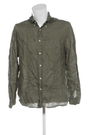 Męska koszula Tommy Hilfiger, Rozmiar XL, Kolor Zielony, Cena 348,99 zł