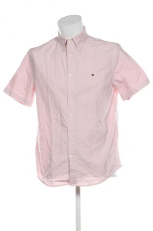 Męska koszula Tommy Hilfiger, Rozmiar M, Kolor Różowy, Cena 452,99 zł, #134360331