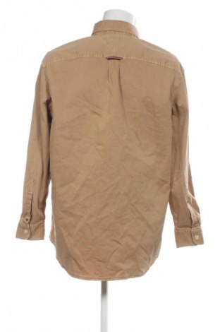 Męska koszula Tommy Hilfiger, Rozmiar M, Kolor Brązowy, Cena 220,99 zł