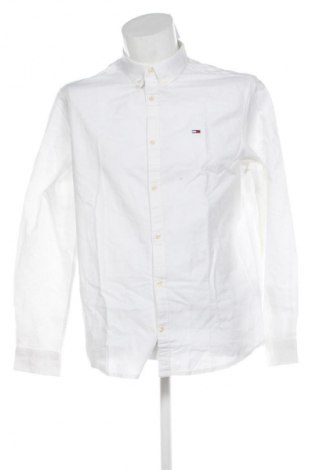 Herrenhemd Tommy Jeans, Größe M, Farbe Weiß, Preis € 52,99