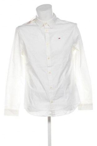 Herrenhemd Tommy Jeans, Größe L, Farbe Ecru, Preis € 56,99