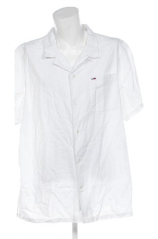 Ανδρικό πουκάμισο Tommy Jeans, Μέγεθος 4XL, Χρώμα Λευκό, Τιμή 56,99 €