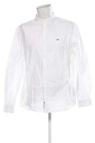 Pánska košeľa  Tommy Jeans, Veľkosť XXL, Farba Biela, Cena  34,95 €
