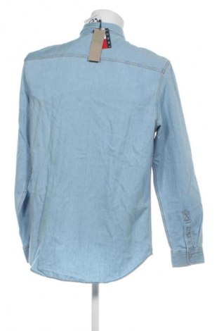 Ανδρικό πουκάμισο Tommy Jeans, Μέγεθος L, Χρώμα Μπλέ, Τιμή 91,99 €