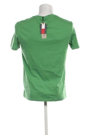 Мъжка тениска Tommy Jeans, Размер L, Цвят Зелен, Цена 35,27 €