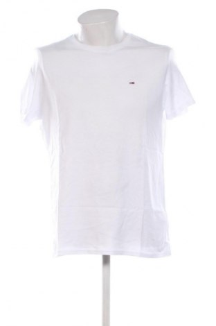Мъжка тениска Tommy Jeans, Размер L, Цвят Бял, Цена 25,05 €