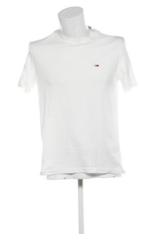 Férfi póló Tommy Jeans, Méret L, Szín Fehér, Ár 10 609 Ft