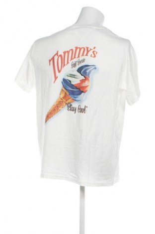 Herren T-Shirt Tommy Jeans, Größe M, Farbe Weiß, Preis € 37,99