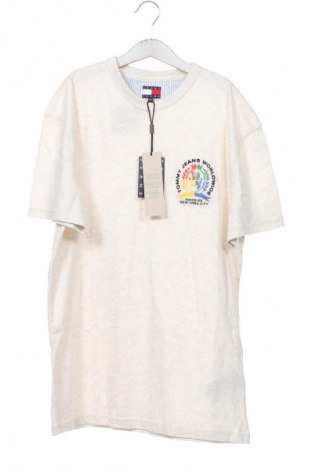 Férfi póló Tommy Jeans, Méret XS, Szín Bézs, Ár 6 829 Ft