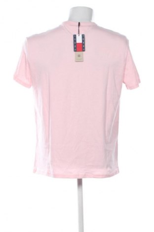 Herren T-Shirt Tommy Jeans, Größe L, Farbe Rosa, Preis € 45,99