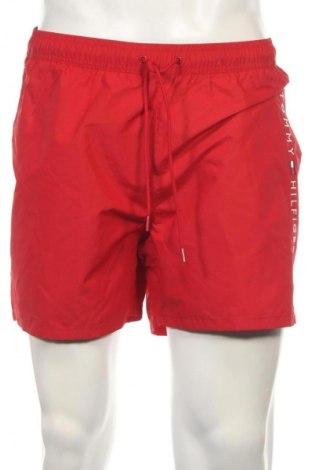 Męskie kąpielówki Tommy Hilfiger, Rozmiar M, Kolor Czerwony, Cena 149,99 zł