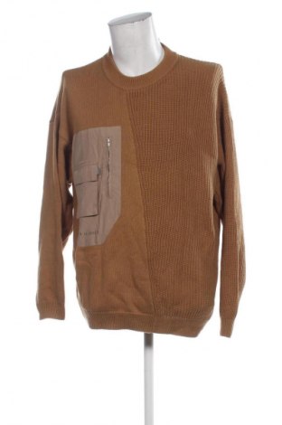 Pánský svetr  ! Solid, Velikost L, Barva Hnědá, Cena  259,00 Kč