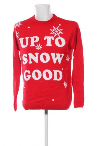 Pánský svetr  Boohoo, Velikost M, Barva Červená, Cena  249,00 Kč