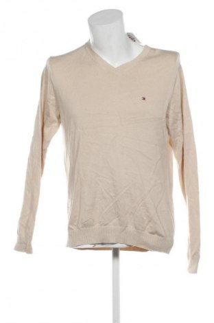 Мъжки пуловер Tommy Hilfiger, Размер M, Цвят Бежов, Цена 36,81 €