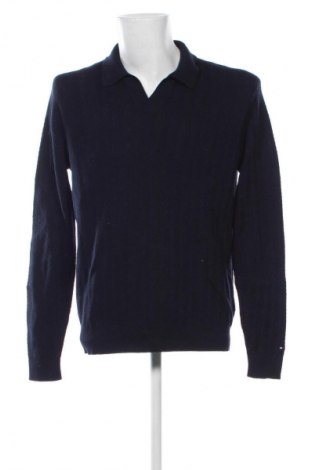 Męski sweter Tommy Hilfiger, Rozmiar L, Kolor Niebieski, Cena 238,99 zł