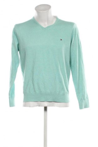 Męski sweter Tommy Hilfiger, Rozmiar XL, Kolor Zielony, Cena 222,99 zł