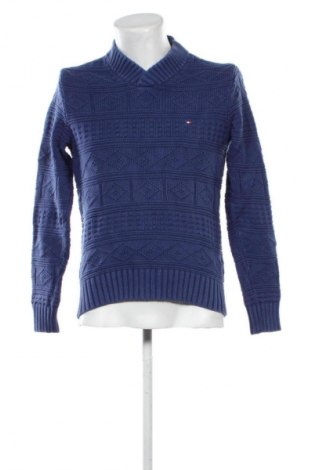 Męski sweter Tommy Hilfiger, Rozmiar S, Kolor Niebieski, Cena 207,99 zł