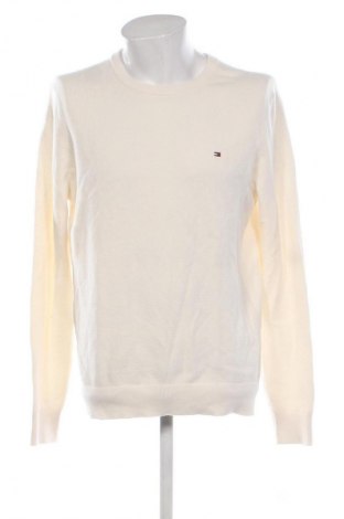 Ανδρικό πουλόβερ Tommy Hilfiger, Μέγεθος XL, Χρώμα Εκρού, Τιμή 21,99 €