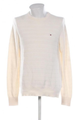 Мъжки пуловер Tommy Hilfiger, Размер M, Цвят Екрю, Цена 34,25 €