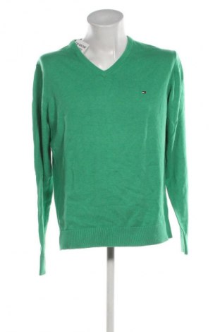 Pulover de bărbați Tommy Hilfiger, Mărime XL, Culoare Verde, Preț 287,99 Lei