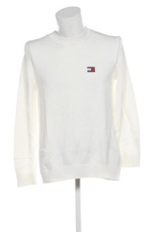 Мъжки пуловер Tommy Jeans, Размер S, Цвят Бял, Цена 30,67 €