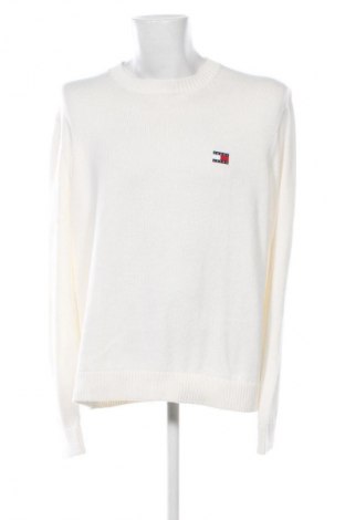 Pánský svetr  Tommy Jeans, Velikost XL, Barva Bílá, Cena  899,00 Kč