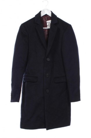 Ανδρικά παλτό River Island, Μέγεθος XS, Χρώμα Μπλέ, Τιμή 52,99 €, #134410690