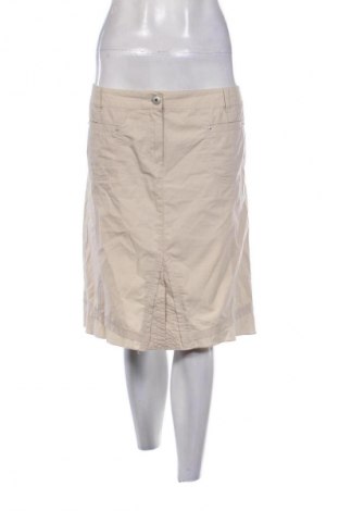 Spódnica G.W., Rozmiar L, Kolor Beżowy, Cena 21,99 zł