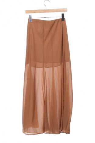 Fustă H&M, Mărime XXS, Culoare Maro, Preț 46,86 Lei