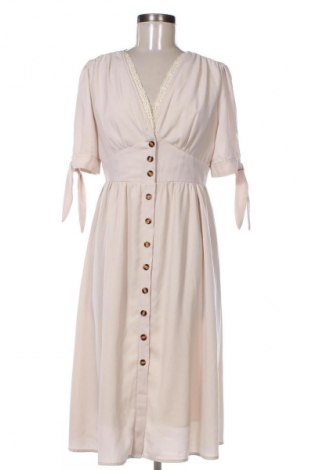 Sukienka Unbranded, Rozmiar M, Kolor Beżowy, Cena 88,99 zł