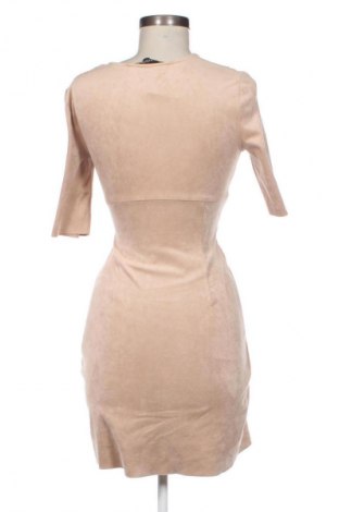 Kleid Zara, Größe XS, Farbe Beige, Preis 16,99 €