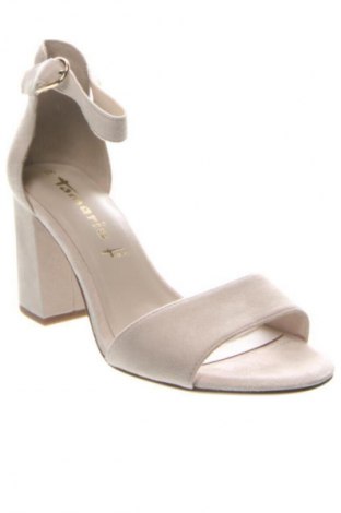 Σανδάλια Tamaris, Μέγεθος 38, Χρώμα Εκρού, Τιμή 29,99 €