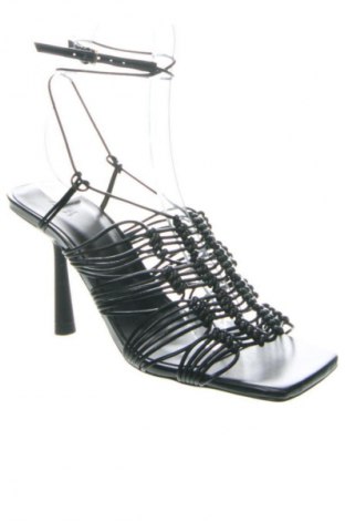 Σανδάλια Zara, Μέγεθος 39, Χρώμα Μαύρο, Τιμή 21,96 €