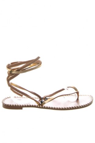 Σανδάλια Zara, Μέγεθος 39, Χρώμα Χρυσαφί, Τιμή 16,88 €