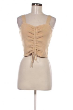 Γυναικείο αμάνικο μπλουζάκι H&M Divided, Μέγεθος M, Χρώμα  Μπέζ, Τιμή 11,99 €