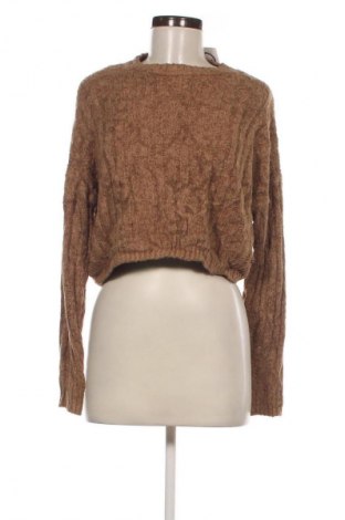Γυναικείο πουλόβερ Pull&Bear, Μέγεθος M, Χρώμα Καφέ, Τιμή 8,99 €