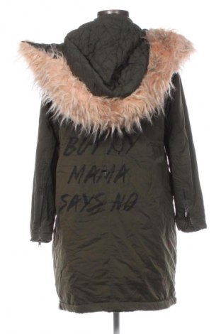 Dámská bunda  Bershka, Velikost XS, Barva Zelená, Cena  79,00 Kč