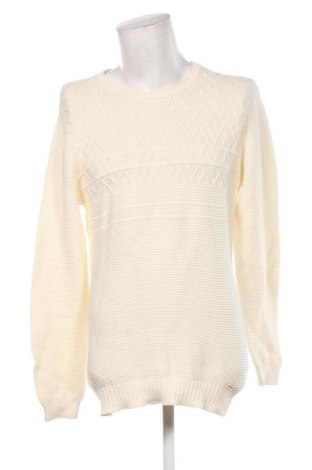 Herrenpullover Unbranded, Größe L, Farbe Weiß, Preis € 33,99