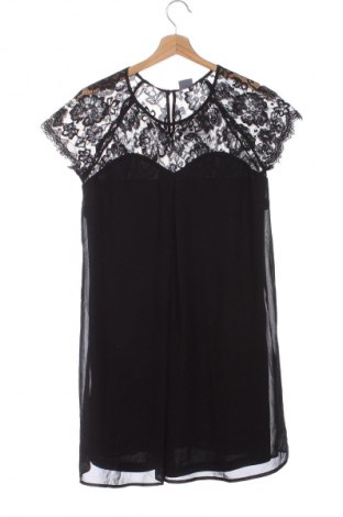 Kleid Gina Tricot, Größe XXS, Farbe Schwarz, Preis 1,99 €