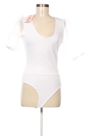 Дамска блуза - боди Missguided, Размер M, Цвят Бял, Цена 4,60 €