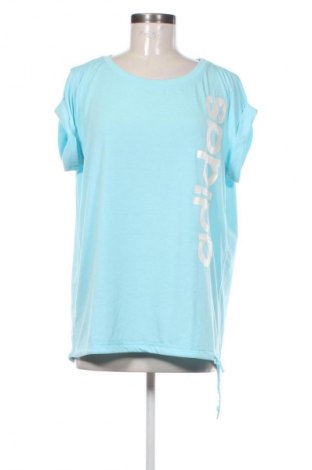 Damen Shirt Adidas, Größe M, Farbe Blau, Preis 15,99 €