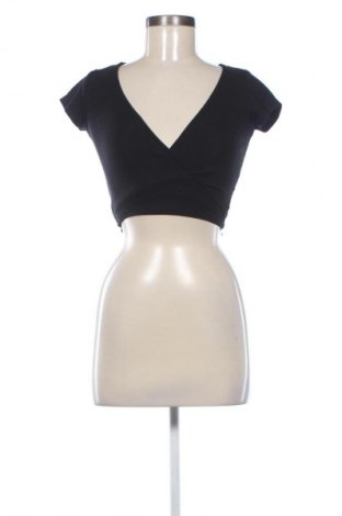 Damen Shirt Bershka, Größe S, Farbe Schwarz, Preis 1,99 €