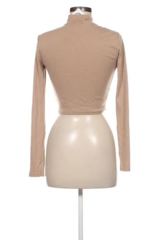 Damen Shirt Bershka, Größe L, Farbe Beige, Preis 2,99 €