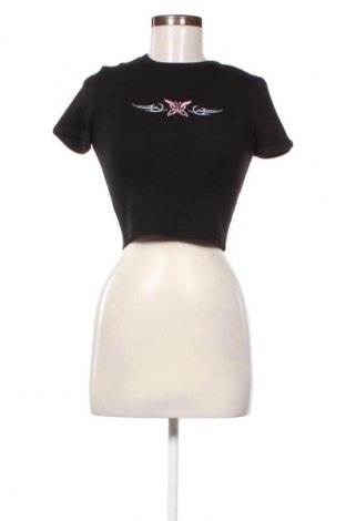 Damen Shirt Bershka, Größe S, Farbe Schwarz, Preis 7,99 €