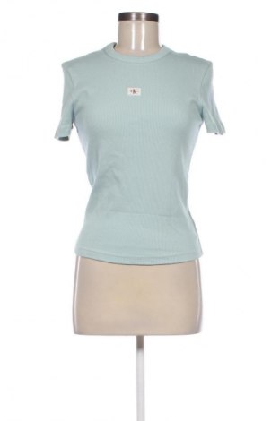 Bluză de femei Calvin Klein Jeans, Mărime M, Culoare Albastru, Preț 185,99 Lei